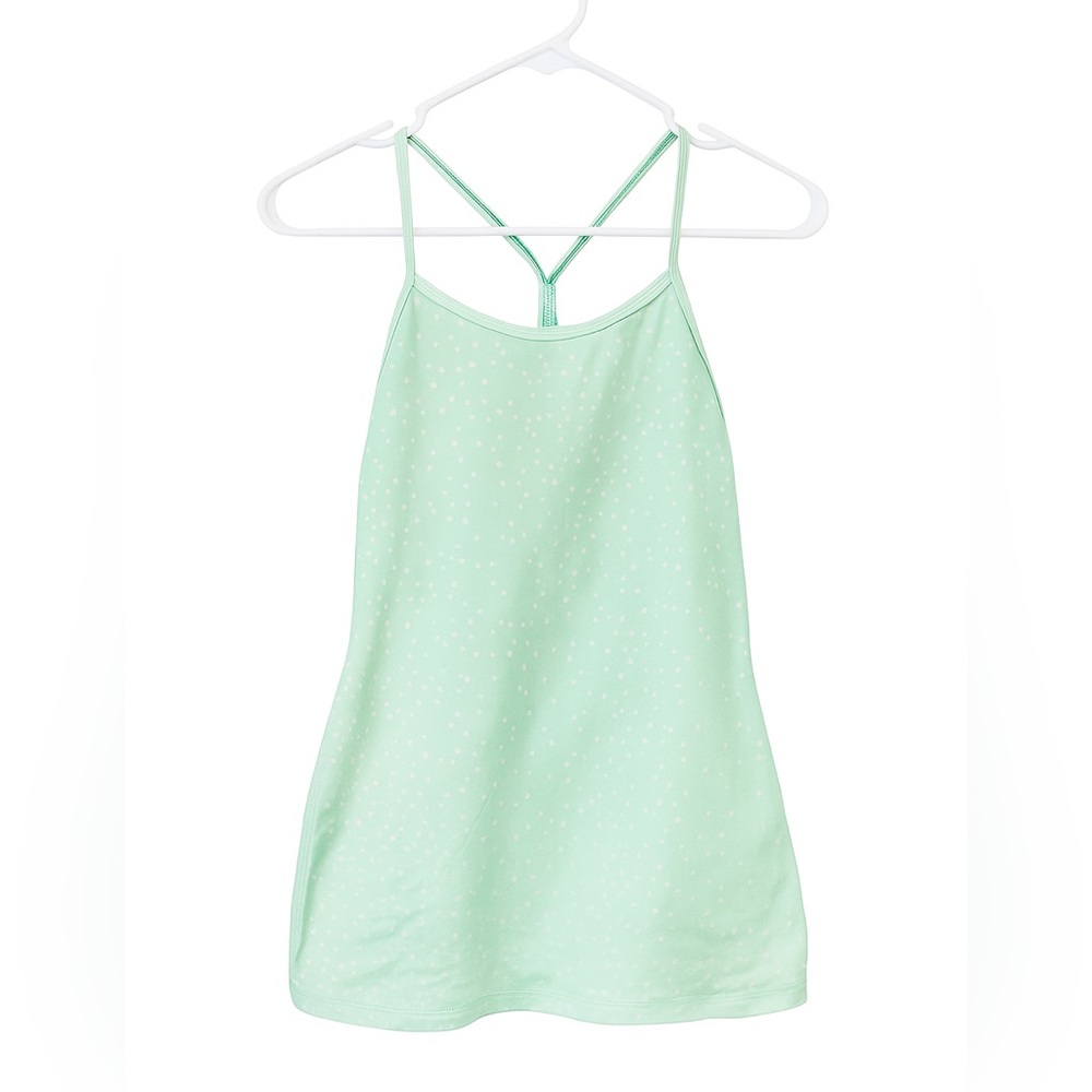 lululemon athletica Mint Green Polka Dot Tank Top size 4